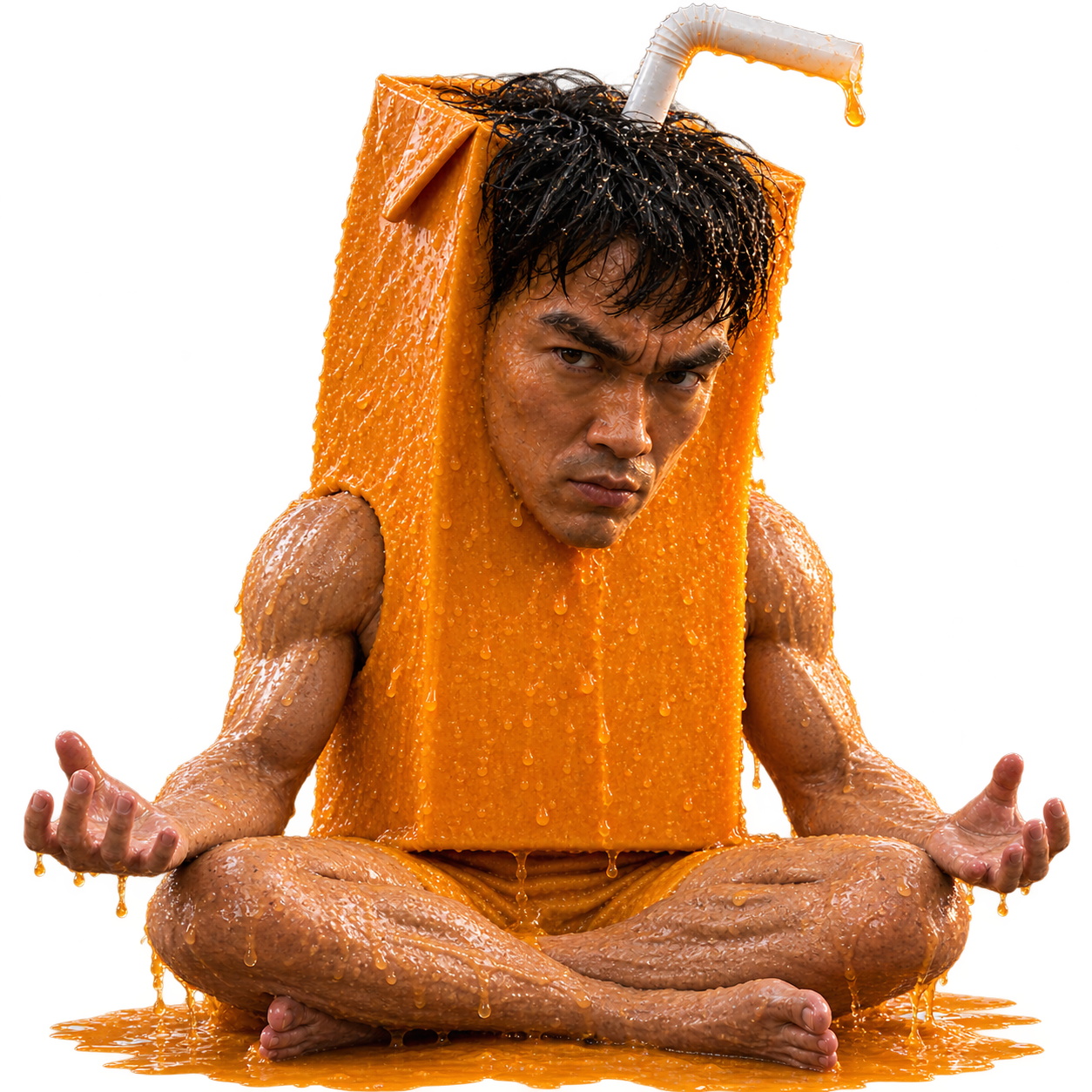 JUICE LEE meditating